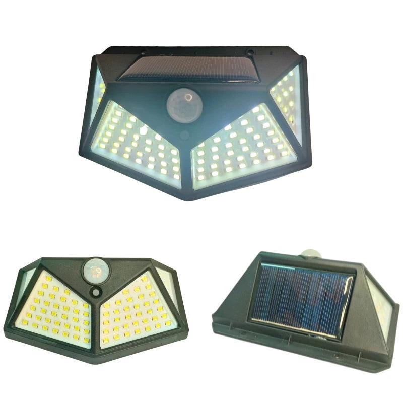 Luminária Solar Sensorizada - 100 LED Pro do Market 24