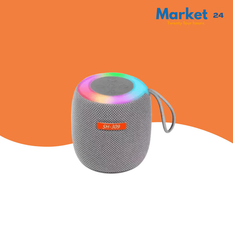 Caixa De Som Speaker Bluetooth RGB 10W - Market 24