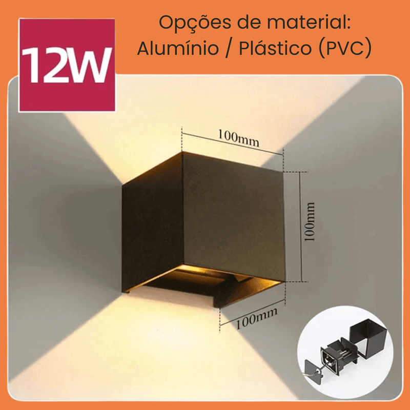 Luz de Led Para Exterior - Na Market 24