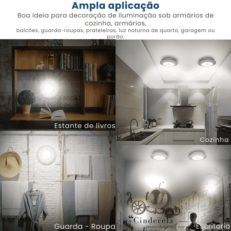 Luz De led ABS - Da Market 24