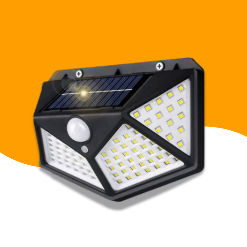 Luminária Solar Sensorizada - 100 LED Pro do Market 24