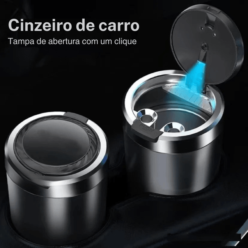 Cinzeiro C/ Led Para Carro - Na Market 24